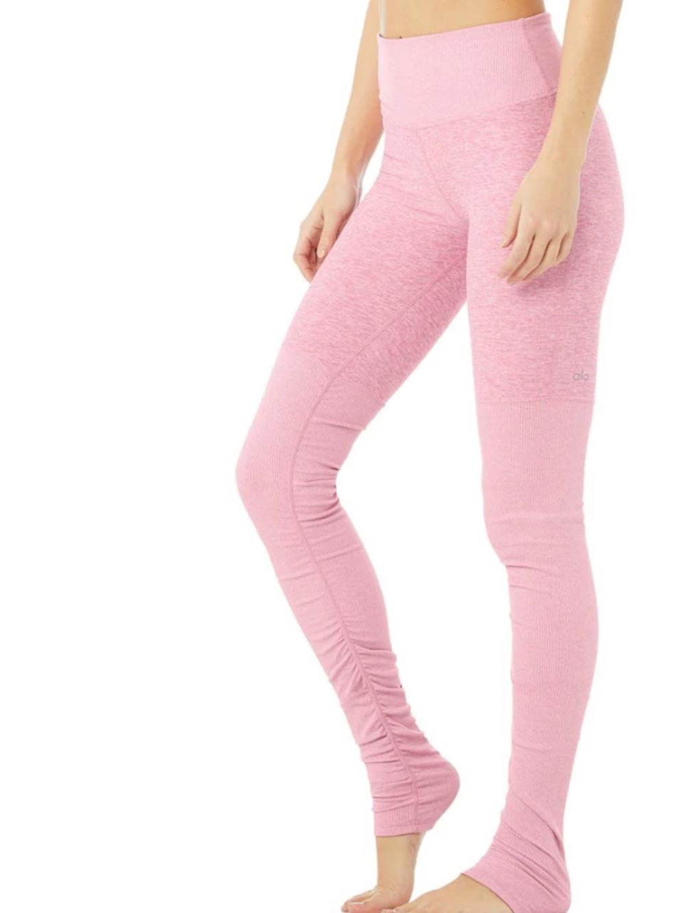 Alo Leggings in Pink Size Small